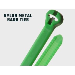 Nylon Metal Barb Ties